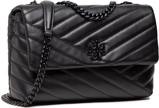 Tory Burch Torebka Fleming Double Zip Mini Bag 79403-001 Czarny