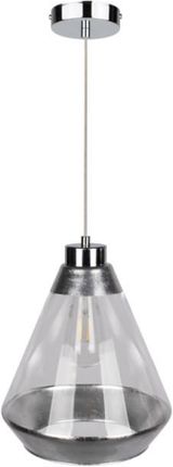 Britop Lighting Mistral Lampa Wisząca 1xE27 Max.60W Chrom/Transparentny/Srebrny-Transparentny