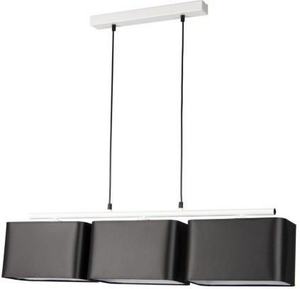 Spot-Light Vertigo Lampa Wisząca 3xE27 Max.25W Biały/Czarny PVC/Czarny 1559302