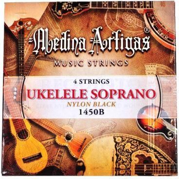 Medina Artigas 1450BK struny do ukulele kolor czarny