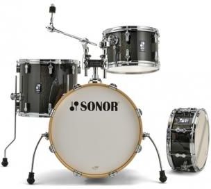Sonor AQX Jazz Shell Set Black Midnight Sparkle zestaw perkusyjny