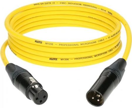 GREYHOUND MIC CABLE BLACK 2M XLR 3P. F/M KLOTZ XLR