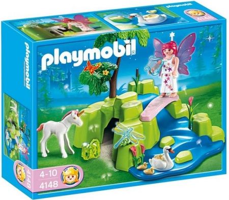 Playmobil 4148 Fairy Garden With Unicorn Compact Set