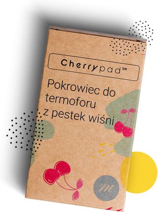 nature solution.com Mały Cherrypad Pokrowiec Minky Szary