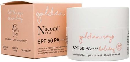 Krem Nacomi Next Level Holiday przeciwzmarszczkowyz filtrem SPF 50 na dzień 50ml