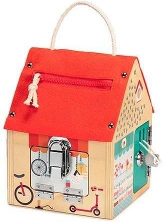 Lilliputiens Drewniany Domek Manipulacyjny Z Zamkami Lisek Włamywacz 83263 - zdjęcie 8 Lilliputiens Drewniany Domek Manipulacyjny Z Zamkami Lisek Włamywacz 83263
