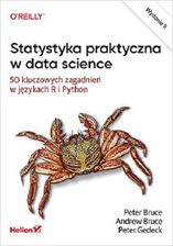Zdjęcie Statystyka praktyczna w data science. 50 kluczowych zagadnień w językach R i Python. Wydanie II - Kielce