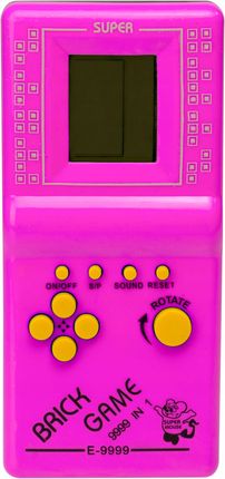 Gra Eletroniczna Tetris 9999in1 różowa