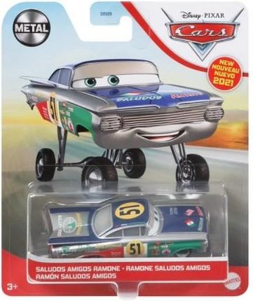 Mattel Disney Auta Cars – Samochodzik Roman Ramone Saludos Amigos – DXV29 GRR88