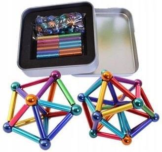 Neocube Kulki Magnetyczne 8Mm Klocki Kolorowe Box