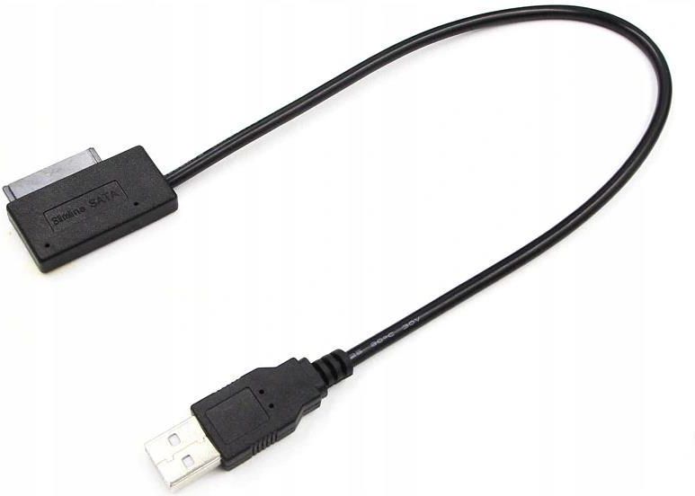 Adapter Złącze Przejściówka Napędu Dvd Cd Usb (SATA) - Opinie i ceny na ...
