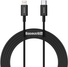 Baseus Kabel Usb-C Do Lightning Superior Series, 20W, Pd, 2M (Czarny) (26616)