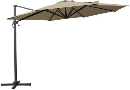 Parasol Ogrodowy 270X350cm Beżowy Kazuar