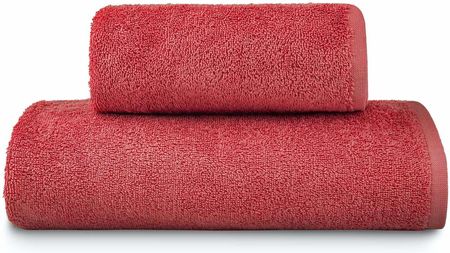 Czerwony Ręcznik Bawełniany 70X140 Como 450G/2