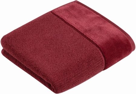 Bordowy   Ręcznik Bawełniany 50X100 381 Vossen Pure