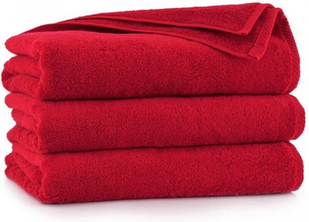 Czerwony Ręcznik Bawełniany 50X100 Kiwi 500G/2