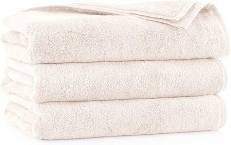 Kremowy Ręcznik Bawełniany 70X140 Kiwi 500G/2