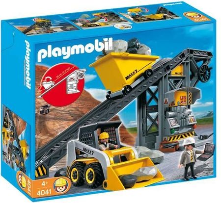 Playmobil 4041 Conveyer Belt With Mini Excavator