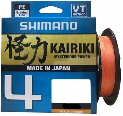 SHIMANO KAIRIKI 4 0,06MM 4,4KG 150M HI VIS ORANGE (LDM54TE0606015H)