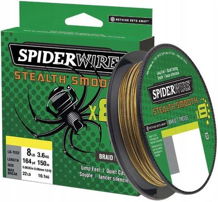 SPIDERWIRE STEALTH SMOOTH 8 0.15MM 150M CAMO (1515751)