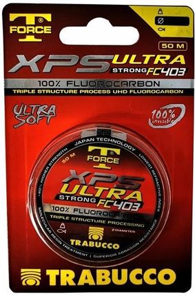 Trabucco Fluorocarbon XPS T-force 0.145 mm - 50 M