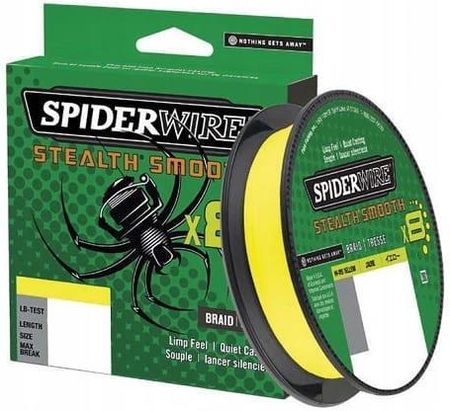 SPIDERWIRE STEALTH SMOOTH 8 YELLOW 0,15 MM 300 M (1515630)