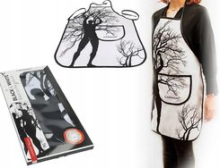 Zdjęcie Carmani Fartuszek Kuchenny Fartuch Do Kuchni Black & W (236161) - Tolkmicko