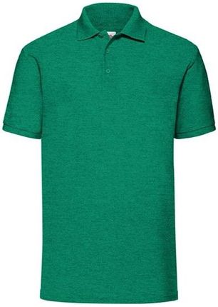 Koszulka męska 65/35 Polo Fruit Of The Loom - Retro Heather Green - Ceny i opinie T-shirty i koszulki męskie AXUK Koszulka męska 65/35 Polo Fruit Of The Loom - Retro Heather Green - Ceny i opinie T-shirty i koszulki męskie AXUK