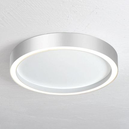 Bopp Aura lampa sufitowa LED Ø40cm biała/aluminium