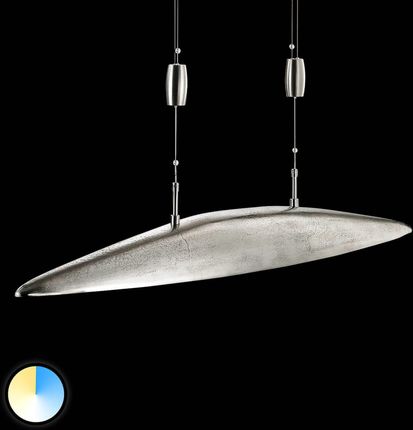 Fischer&Honsel Gmbh Lampa wisząca LED Shine, regulowana barwa światła