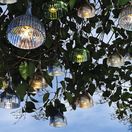 Kartell É - lampa wisząca z LED, przezroczysta