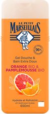 Zdjęcie Le Petit Marseillais, żel pod prysznic, pomarańcza i grejpfrut BIO, 650 ml - Łaszczów