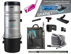 Disan ZSA 252/P Prestige + zestaw sprzątający VIP 9m on/off + Separator Cobra INOX