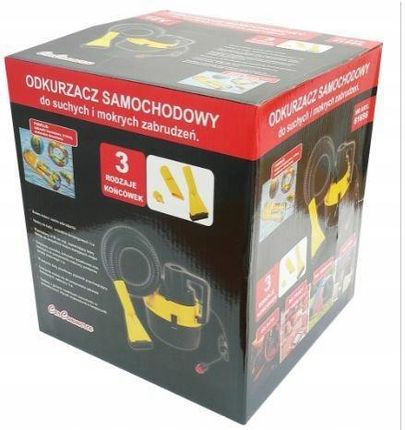 Odkurzacz samochodowy 12V wąż końcówki - zdjęcie 2