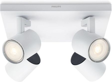 Philips Runner lampa sufitowa LED biała 4-pkt.