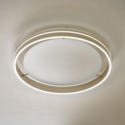 Q-Smart-Home Paul Neuhaus Q-VITO lampa sufitowa LED 59cm stal
