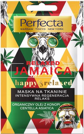 Perfecta Relaxed Jamaica maska do twarzy na tkaninie 20ml
