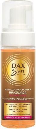 Dax Sun Nawilżająca Pianka Brązująca Do Twarzy I Ciała Do Każdego Rodzaju Karnacji 150Ml