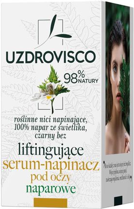 Uzdrovisco Świetlik Serum-Napinacz Pod Oczy Liftingujące Naparowe 15Ml