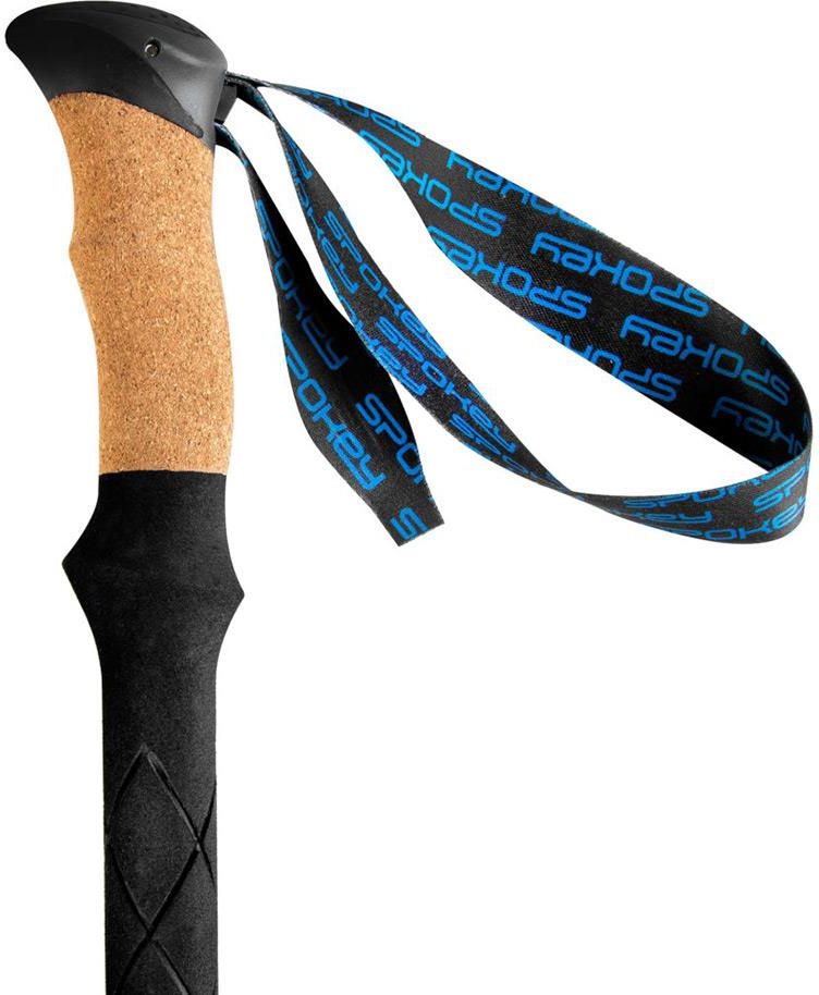 Spokey Kijki Trekkingowe Compass Czarno-Srebrne 926807 - zdjęcie 5 Spokey Kijki Trekkingowe Compass Czarno-Srebrne 926807