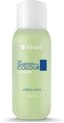 Silcare Cleaner Zapachowy do Oczyszczania i Odtłuszczania Paznokci Przed Zabiegiem Stylizacji Green Apple, 300ml