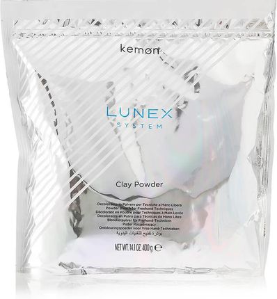 Kemon Lunex System Clay Powder Puder Rozjaśniający do Technik "Wolnej Ręki" 400g