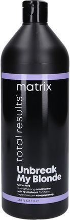 Matrix Total Results Unbeak My Blonde Conditioner Odżywka Wzmacniająca Do Włosów Rozjaśnianych 1000 ml