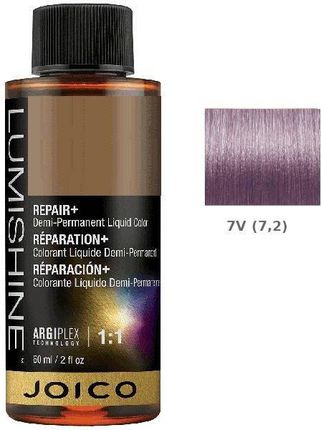 JOICO Lumishine Liquid Półtrwała farba regenerująca włosy z PLEXEM 7V Fioletowy średni Blond 60ml