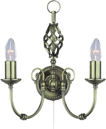 Searchlight Mosiężna Lampa Ścienna Zanzibar
