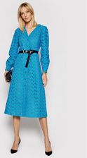 MICHAEL Michael Kors Sukienka codzienna Kate MS18Y461FU Niebieski Regular  Fit - Ceny i opinie 