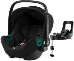 Britax&Romer Baby-Safe 3 I-Size Space Black 0-13 Kg + Baza Flex Base Isense - Foteliki samochodowe