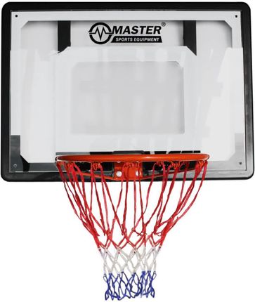 Master Sports Equipment Tablica Kosz Kosza Tarcza Obręcz Master 80 X 58 Cm