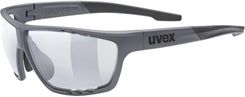 gdzie najlepiej kupić Okulary sportowe Uvex Nowoczesne Okulary Sportowe Sportstyle 706 V Z Technologią Variomatic Dark Grey