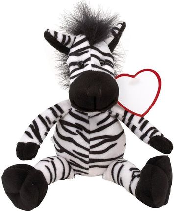 Upominkarnia zebra pluszowa Lorenzo czarno-biała